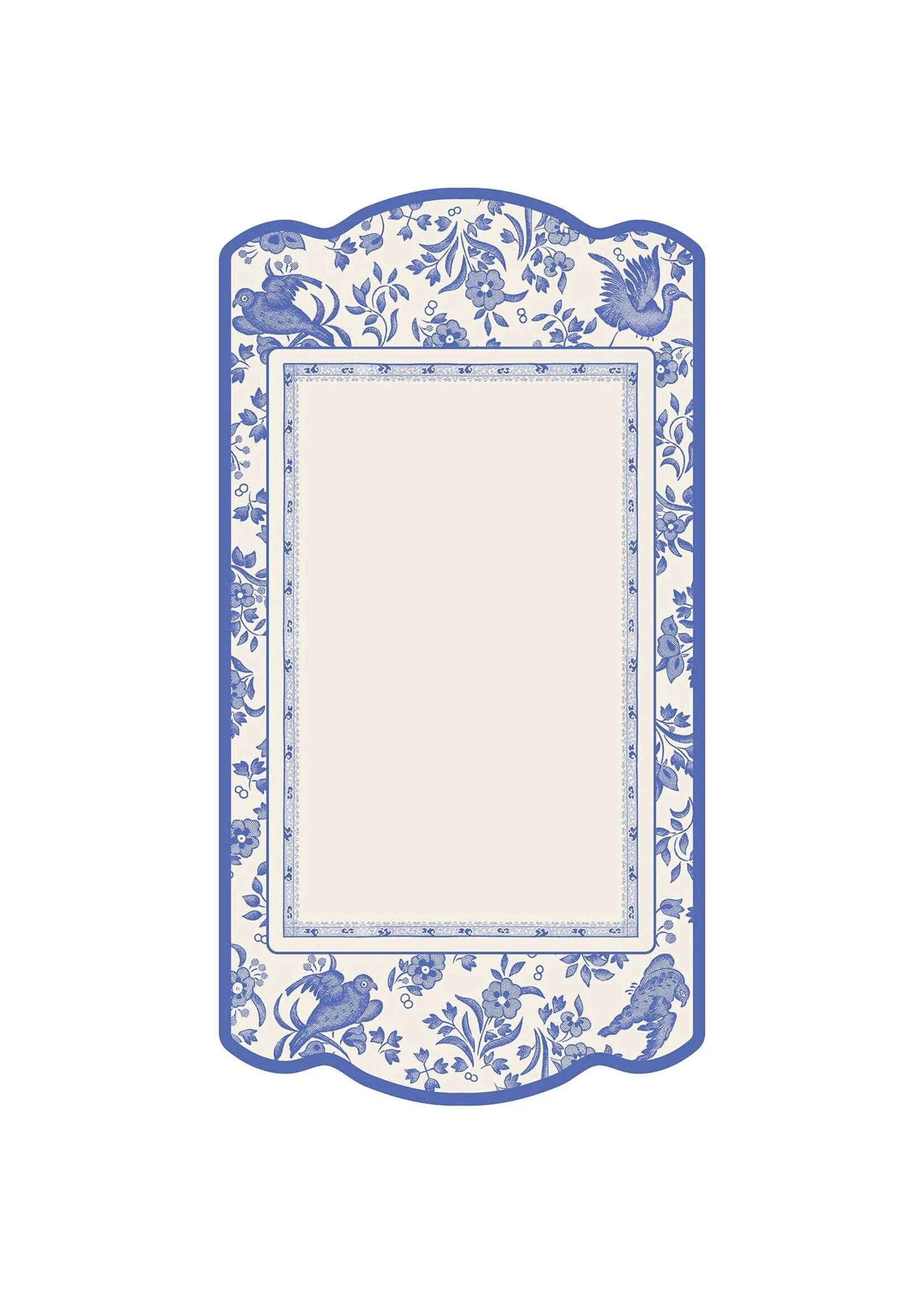 Hester & Cook Table Card - Regal Peacock Blue (pack of 12)