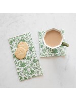 Hester & Cook Paper Cocktail Napkins - Regal Peacock Green (pack of 20)