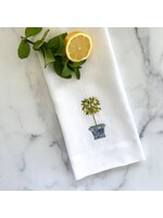 Crown Linen Towel - Lemon Topiary