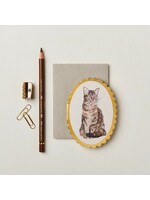 Mini Card - Tabby Cat