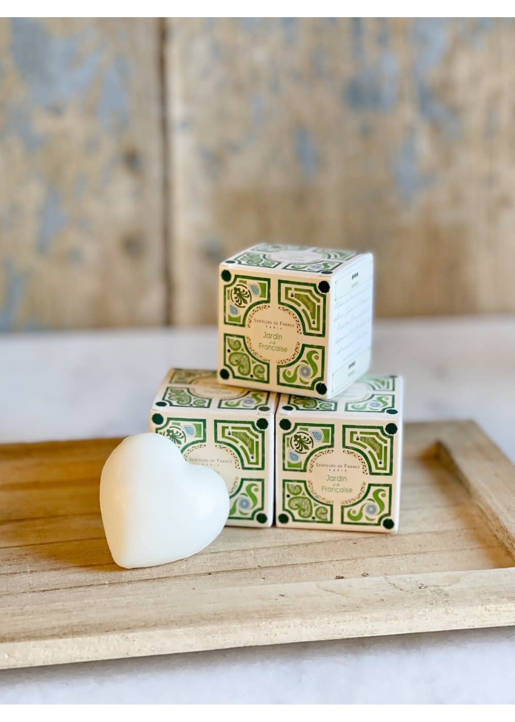 French Soap in Box - Lily of the Valley Heart Versailles