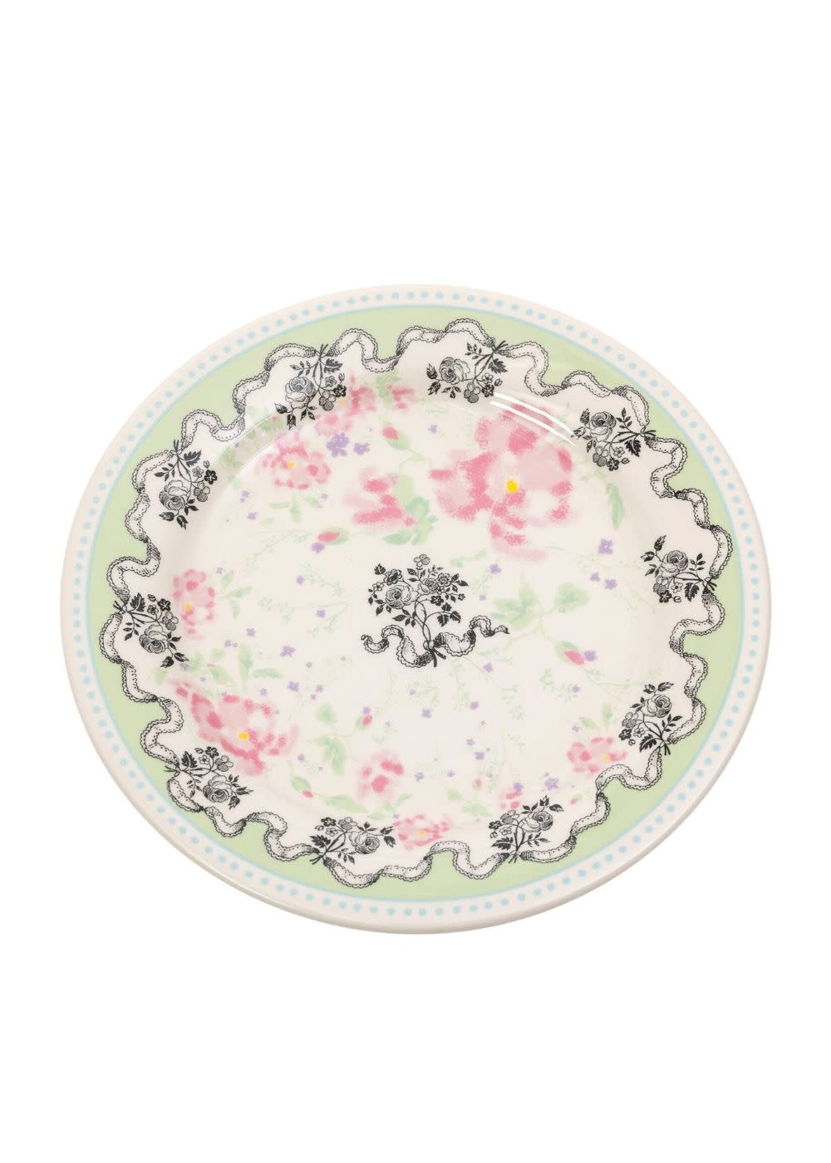 Gien Pompadour - Canape Plate