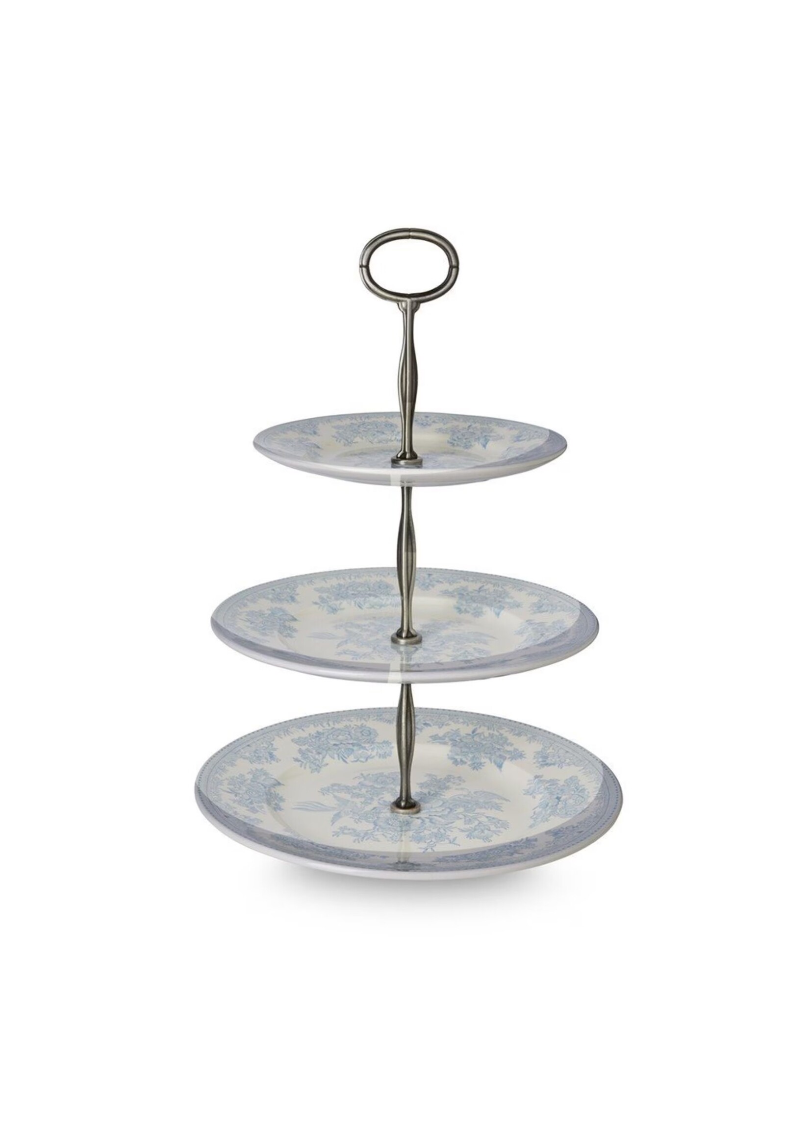 Burleigh Blue Asiatic Pheasants - Cake Stand 3 Tier