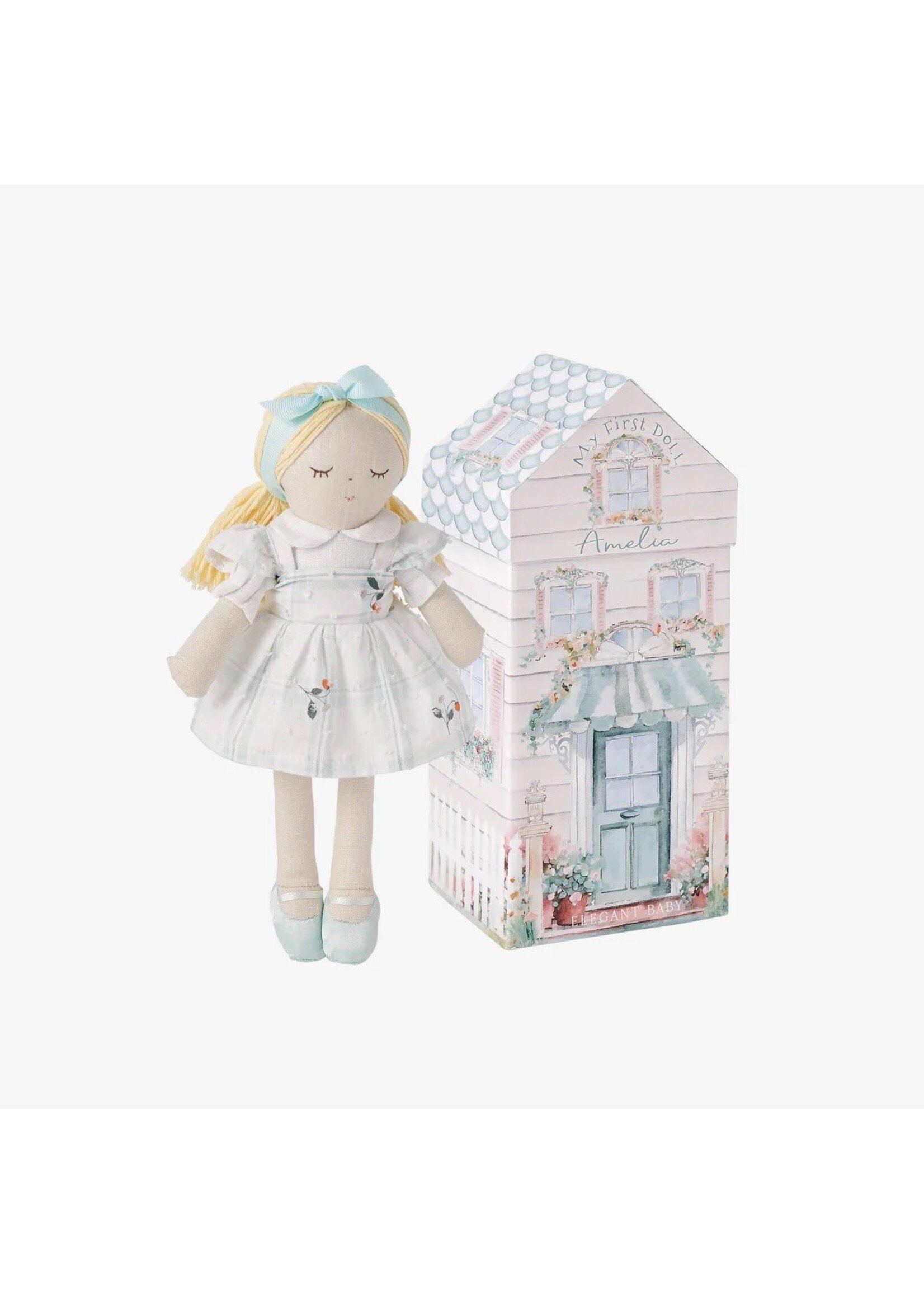 Boxed Linen Amelia Doll