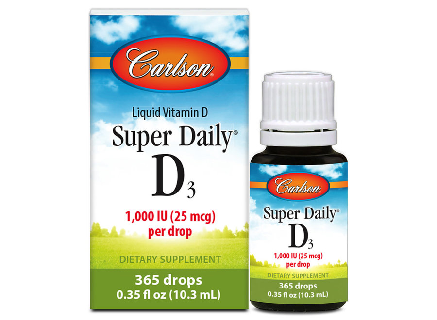 CARLSON Super Daily D3 1000 IU