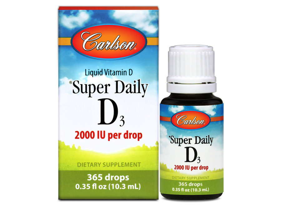 CARLSON Super Daily D3 2000 IU