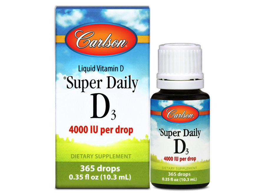 CARLSON Super Daily D3 4000 IU