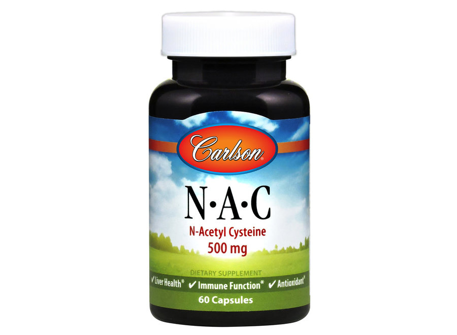 CARLSON NAC N-Acetyl Cysteine 500 mg