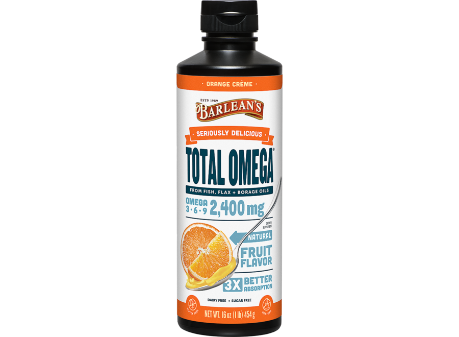 Barlean's Total Omega Swirl Orange Cream 16oz