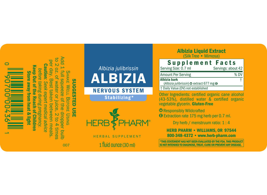 Herb Pharm ALBIZIA EXTRACT 1 oz.