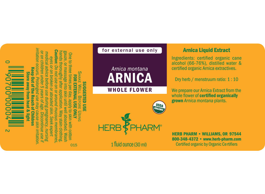 Herb Pharm ARNICA EXTRACT 1 oz