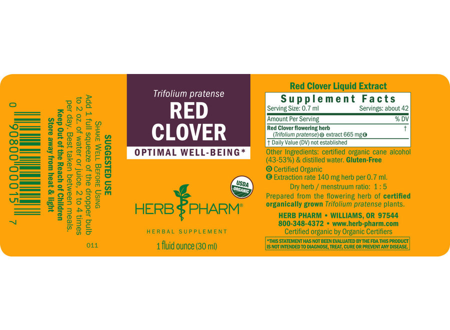 RED CLOVER EXTRACT 1 oz