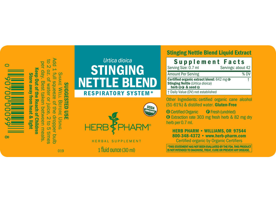 Herb Pharm STINGING NETTLE BLEND EXTRACT 1 oz.