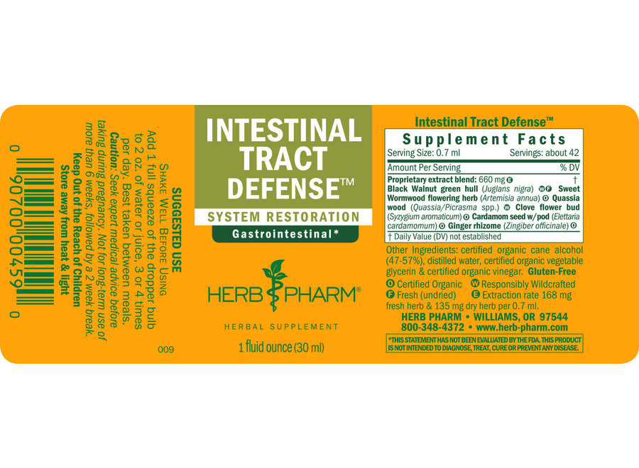 Herb Pharm INTESTINAL TRACT DEFENSE 1 oz