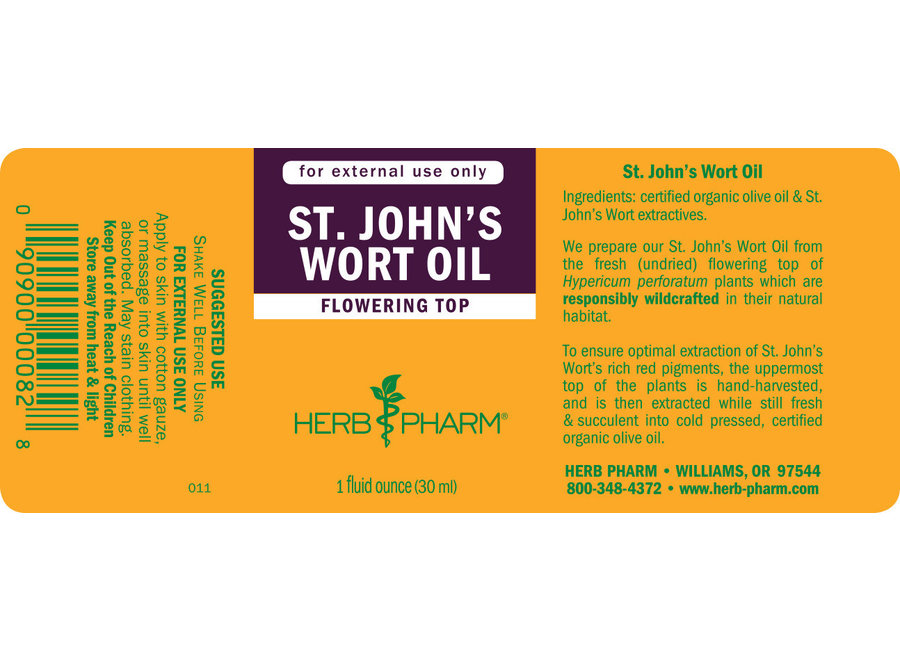 Herb Pharm St. John's Wort Oil 1 oz