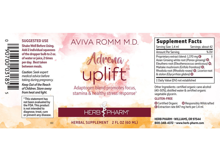 Herb Pharm AVIVA ADRENA UPLIFT 2 oz