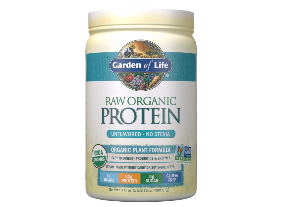 Raw Org. Protein Unflavored 568g