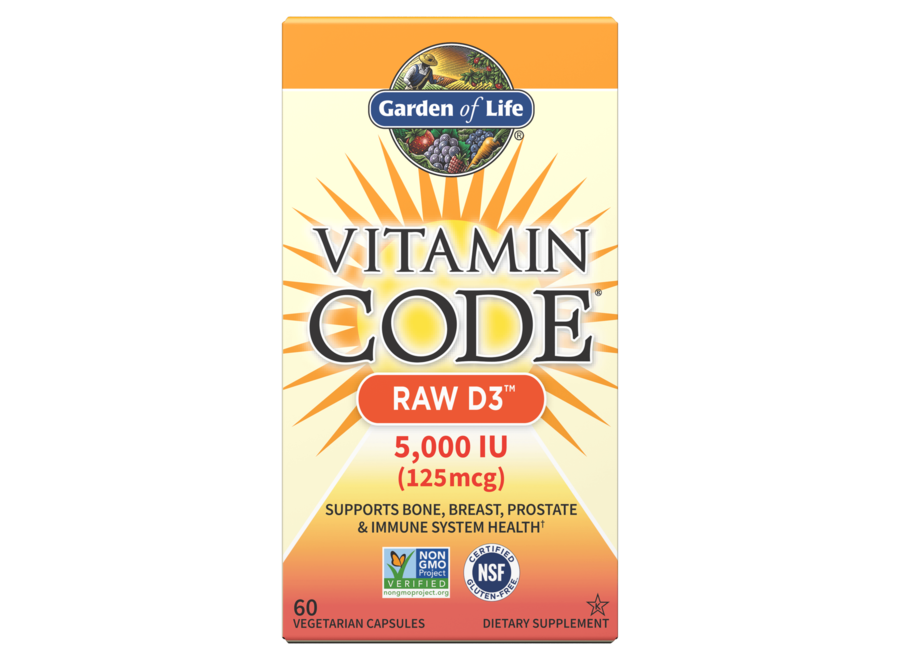 Vitamin Code - Raw D3 5000 60