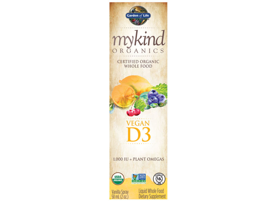 mykind Org. D3 Spray 2 oz