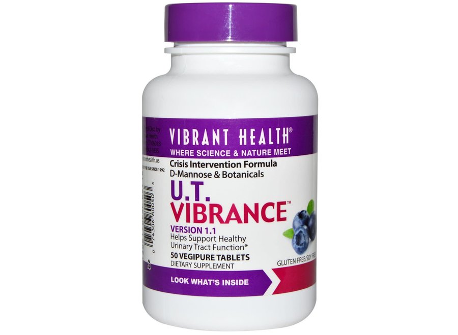 U.T. Vibrance,  50 vegipure tablets