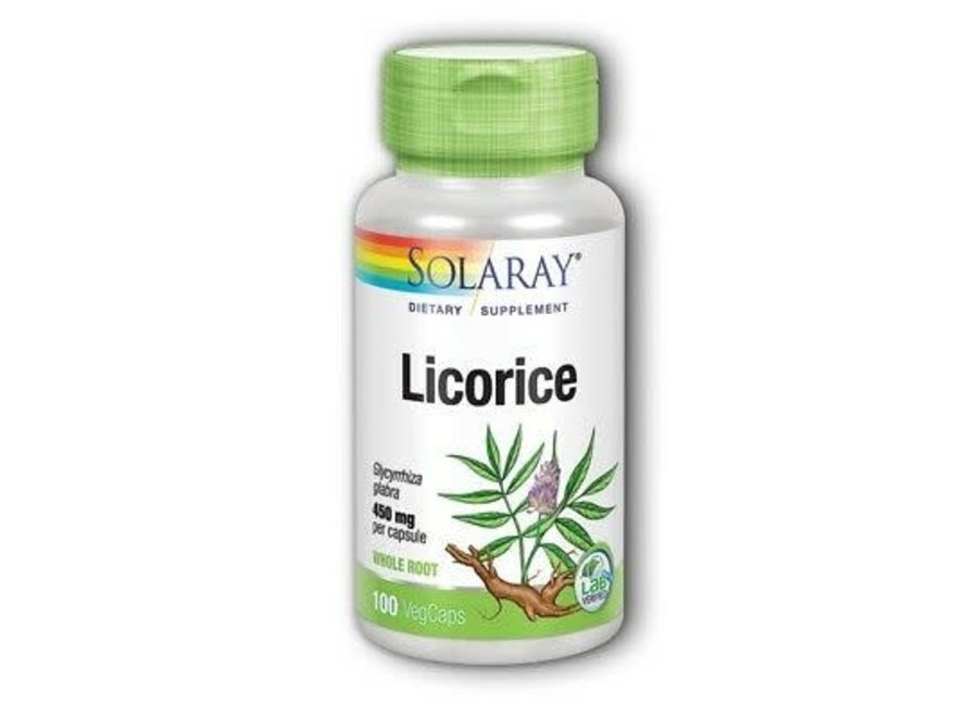 Solaray, Licorice, 100 cap
