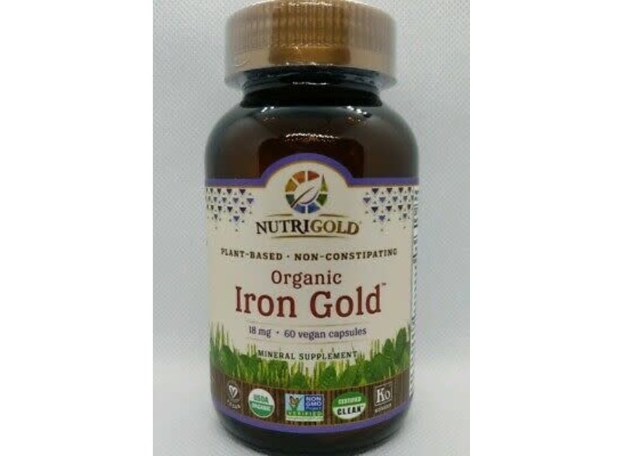 Iron Gold - 18 mg  60 vcap