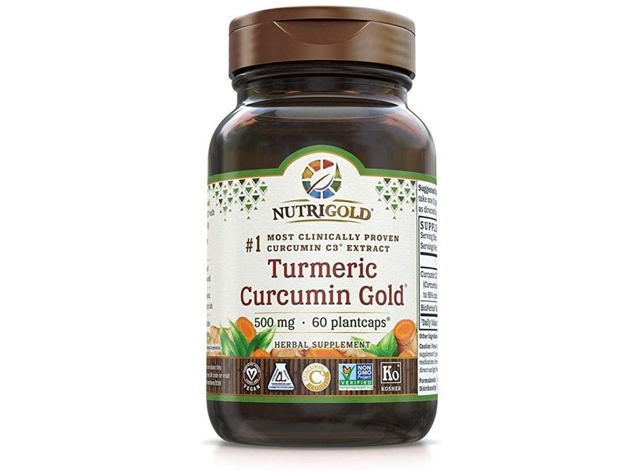 Turmeric Curcumin Gold - 500 mg  60 vcap