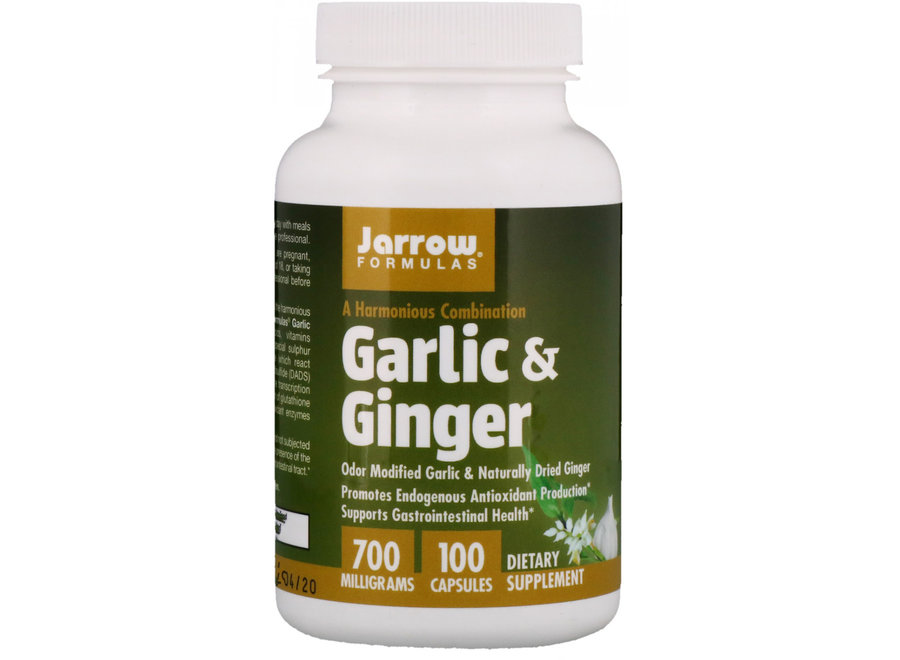 Garlic & Ginger700 MG 100 CAPS