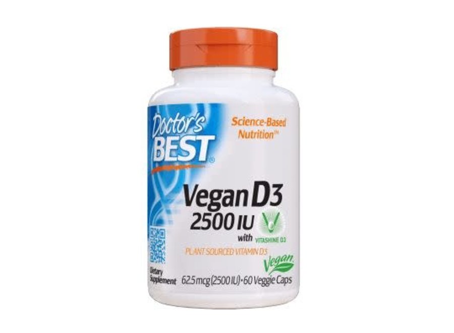 Vegan D3 2500IU 60VC