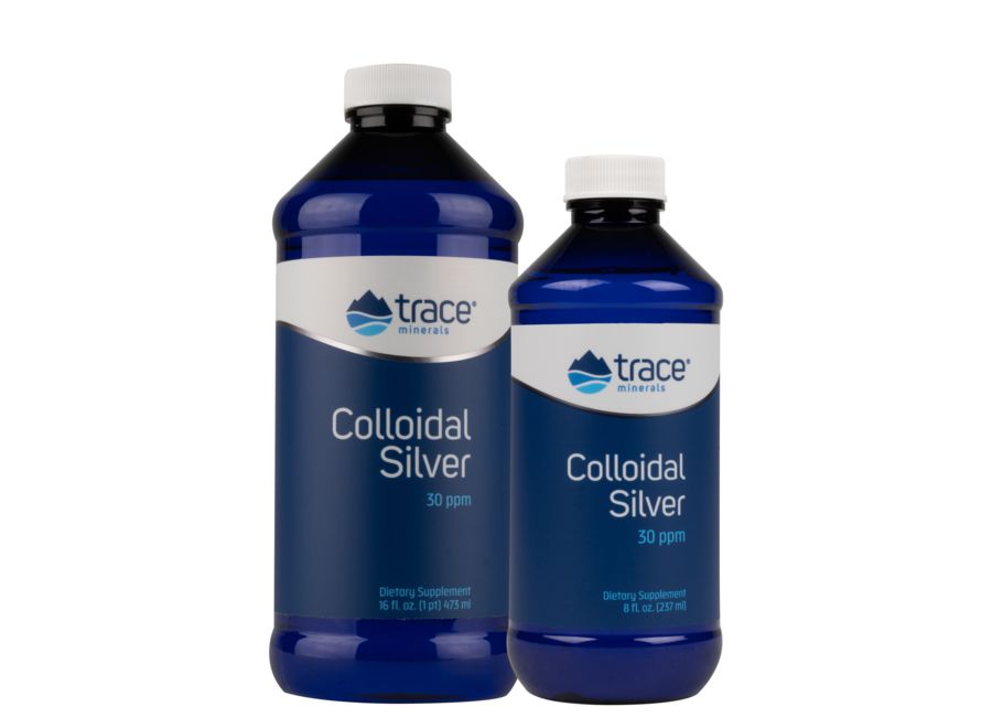 Trace Minerals Colloidal Silver 30 PPM 8 oz.