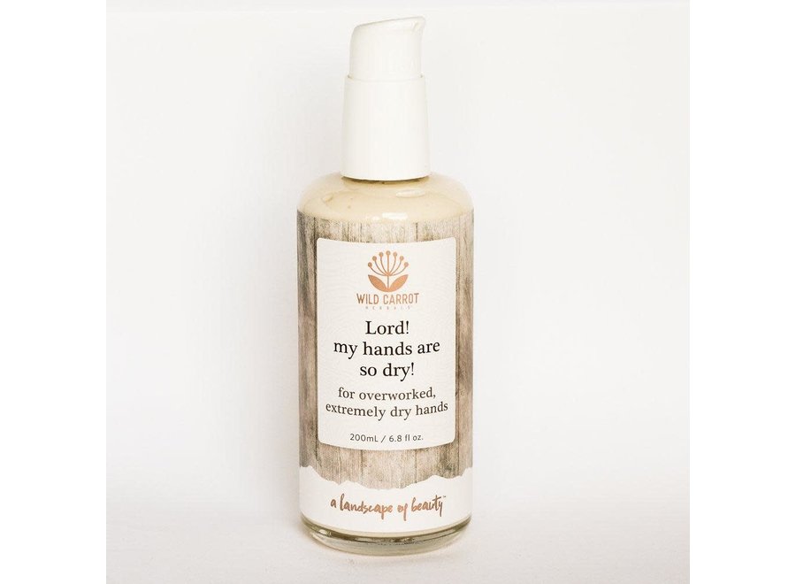 Wild Carrot Lord! My hands are so dry! lotion 8oz