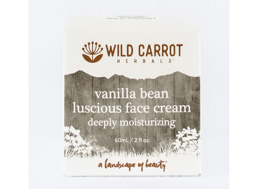Wild Carrot Vanilla Bean Luscious Face Cream  60 mL