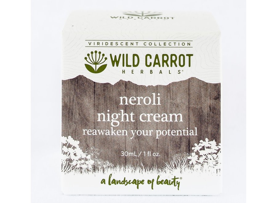 Wild Carrot Neroli Night Cream 1 oz.