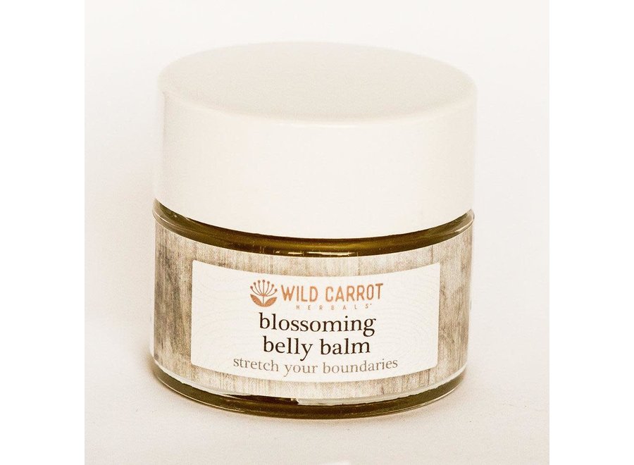 Wild Carrot Blossoming Belly Balm 1 oz.