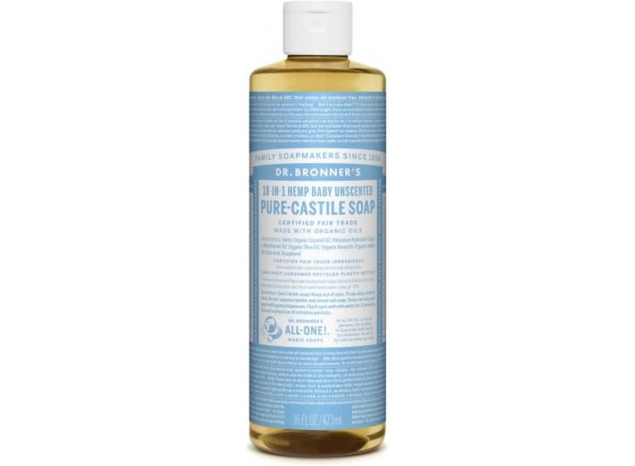 Dr. Bronner's Baby Unscented 16oz