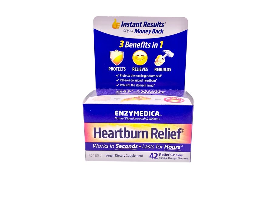 Enzymedica Heartburn Relief 42chew