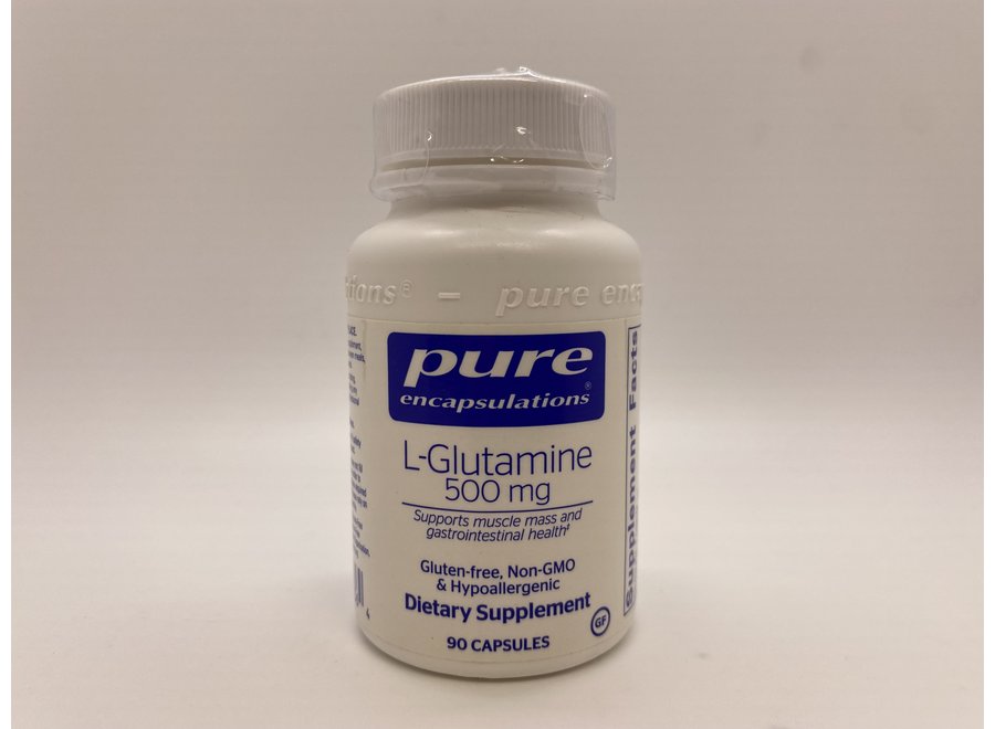 Pure L-Glutamine 500mg 90cap