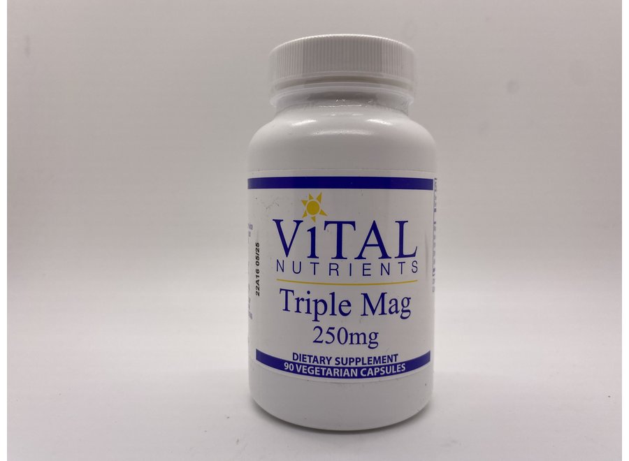 Vital Nutrients Triple Mag 250mg 90cap
