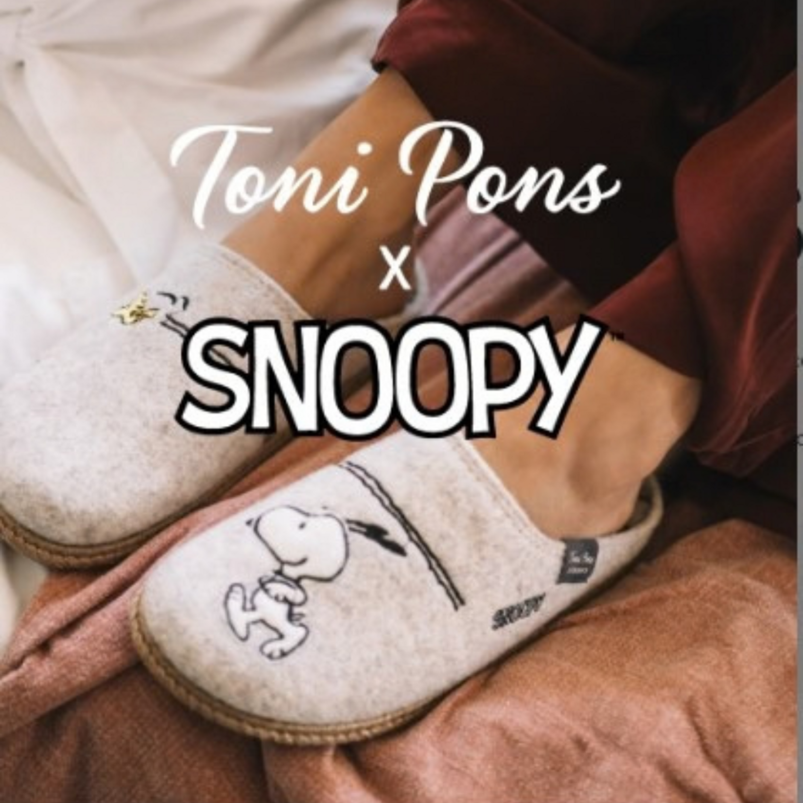 Toni Pons Toni Pons & Snoopy slippers