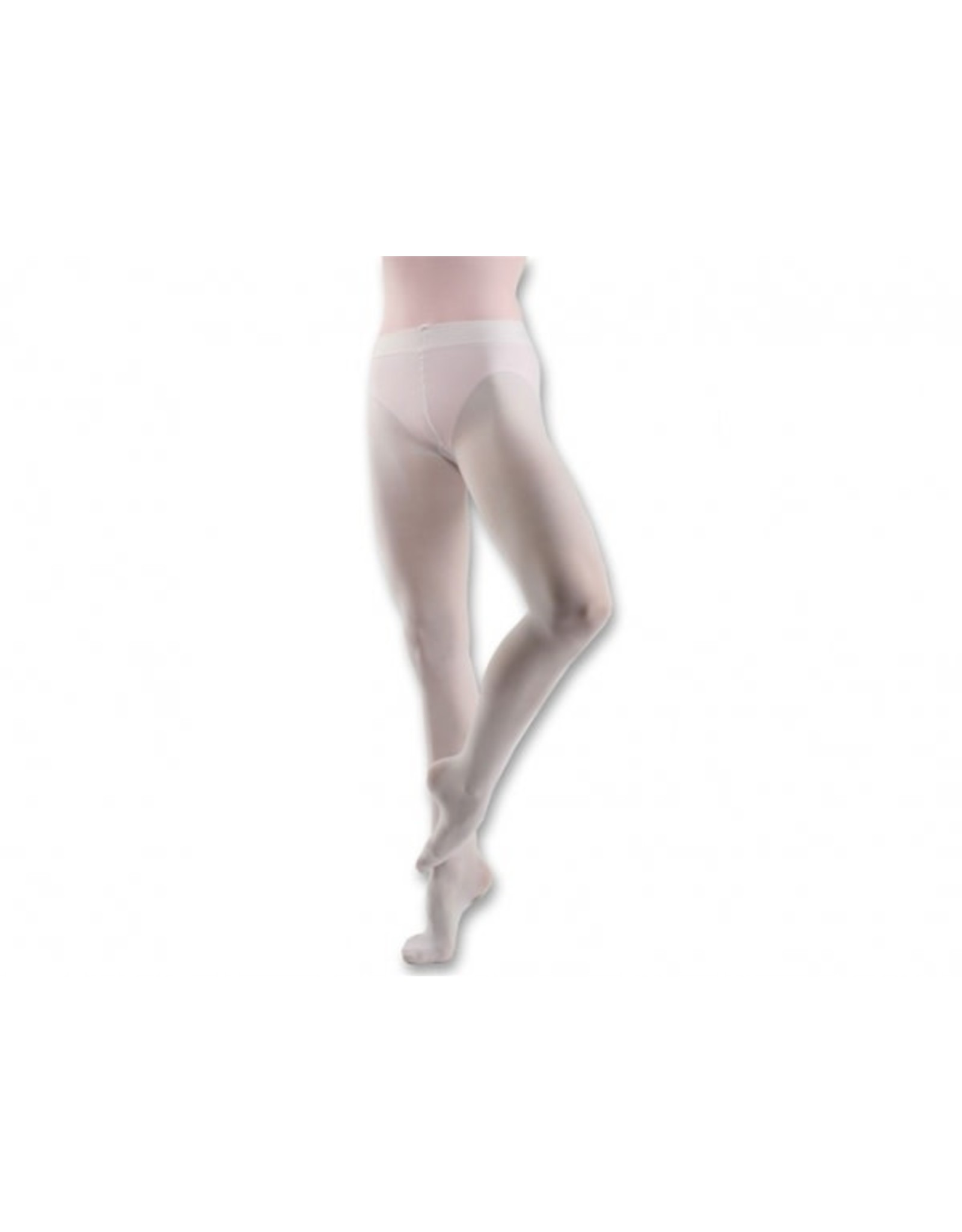 1915 Adult Self Knit Waistband Footed Tights