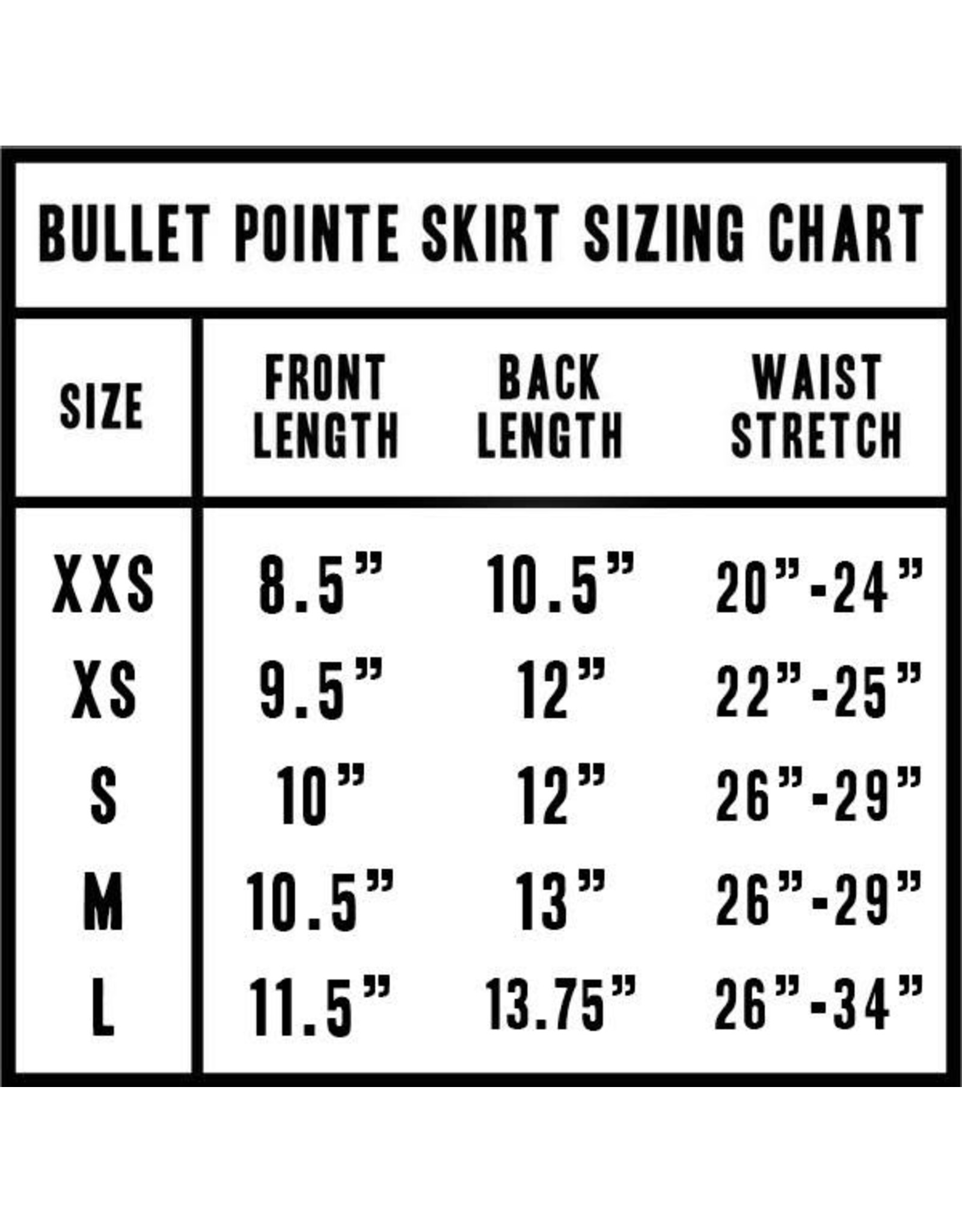 Bullet Pointe BulletPointe- Skirts-Adult