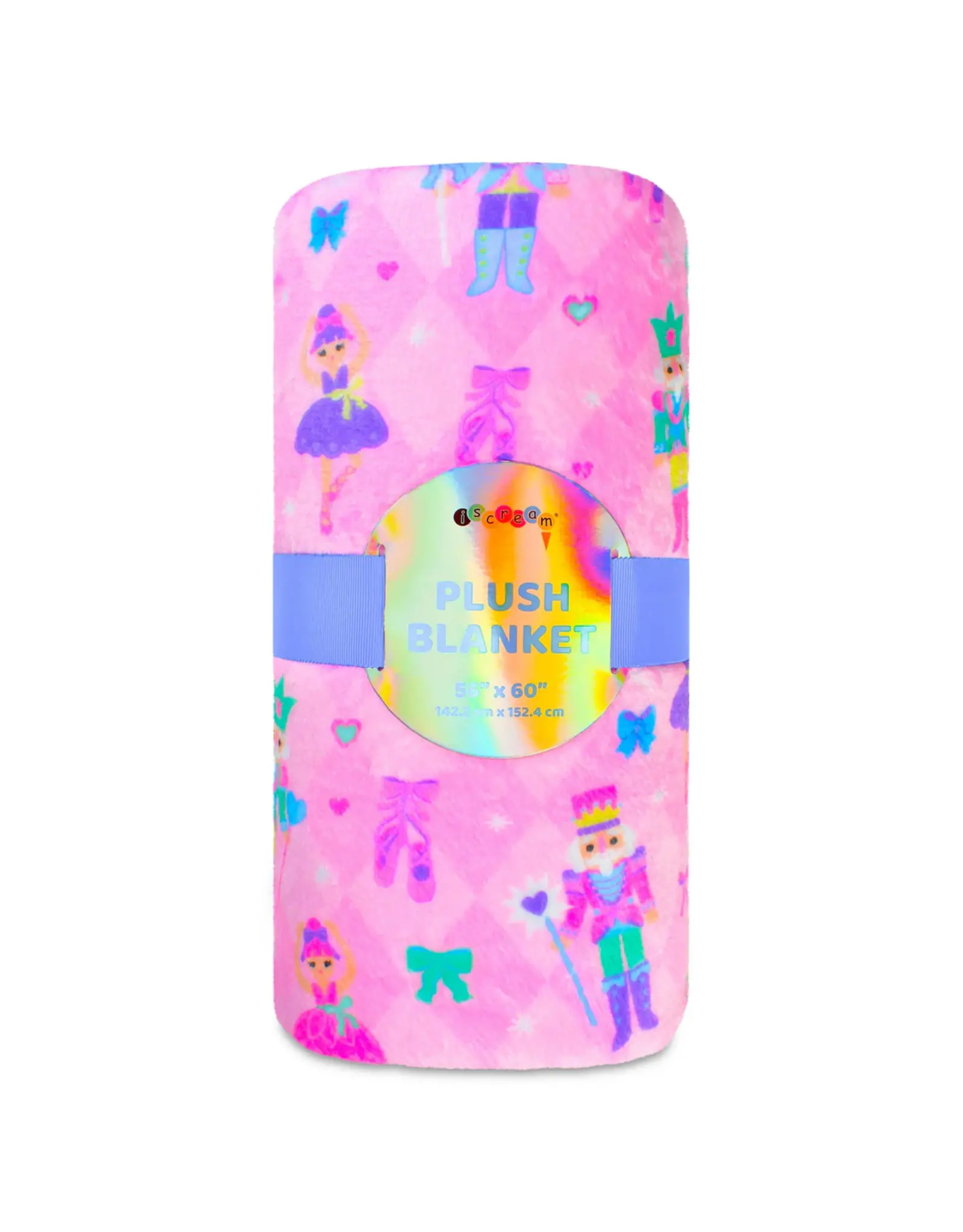 Iscream Iscream- Nutcracker Ballet Plush Blanket