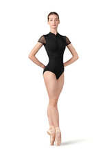 Bloch Bloch- Mock Zip Cap Sleeve-