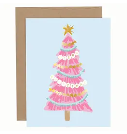 Faire Pippi Post- Friendship Bracelet Christmas Card-