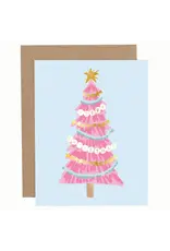 Faire Pippi Post- Friendship Bracelet Christmas Card-
