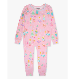 Rufflebutts- Sugarplum long sleeve pj set-