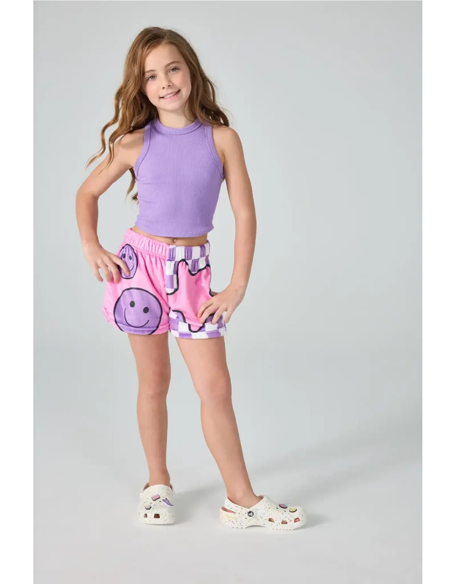 Iscream Iscream- Cropped Racer Back Tank-