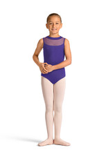 Mirella Mirella- Mock Neck Zip Back Leotard-