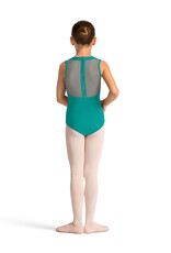 Mirella Mirella- Mock Neck Zip Back Leotard-
