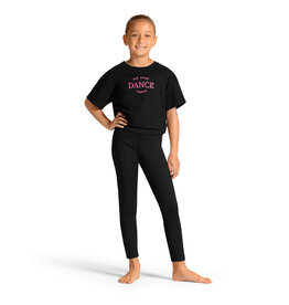 Mirella Mirella- Cropped Dance Print Tshirt-